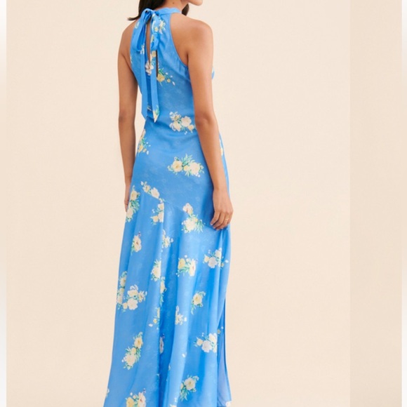 LoveShackFancy Brinda Dress in Blueberry Lemonade. Worn once - Picture 4 of 4